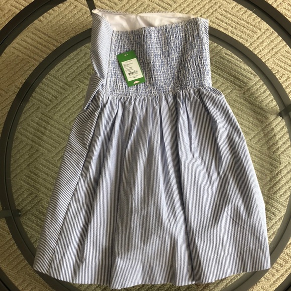 NWT Henrietta seersucker Lilly Pulitzer dress - Picture 3 of 4